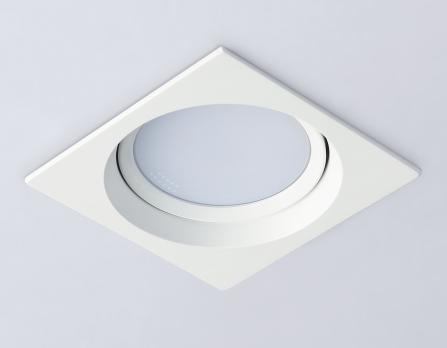 Светильник встраиваемый поворотный TN52232 WH белый IP20 GX53 110*110*44 Ambrella light