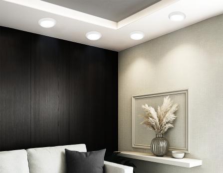 Светильник встраиваемый TU5011 WH белый IP20 GX70 D150*45 Ambrella light