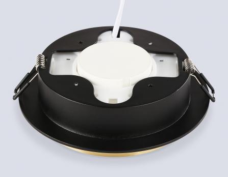 Светильник встраиваемый TU5020 BK/GD черный/золото IP20 GX70 D150*45 Ambrella light