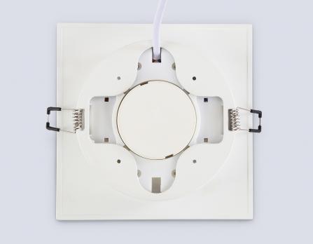 Светильник встраиваемый TU5220 WH белый IP20 GX70 D150*150*52 Ambrella light