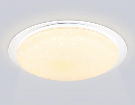 Светильник светодиодный RGB с пультом FZ770 WH белый IP20 42W 3000-6500K+RGB 450*55 (ПДУ ИК) Ambrella light