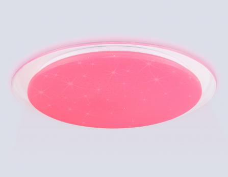 Светильник светодиодный RGB с пультом FZ780 WH белый IP20 60W 3000-6500K+RGB 570*55 (ПДУ ИК) Ambrella light