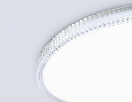 Потолочный светодиодный светильник FZ1701 WH белый IP20 20W 4200K 260*50 (Без ПДУ) Ambrella light