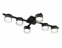 Светильник потолочный FL51670/6 BK/CL черный/прозрачный GX53 747*400*105 Ambrella light