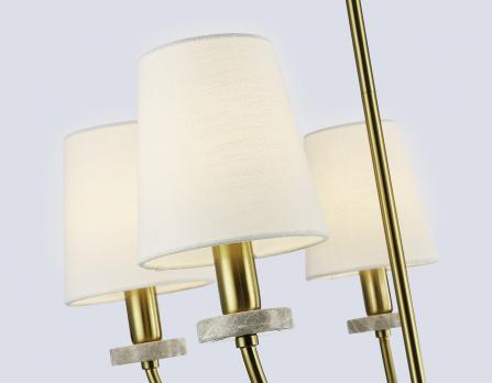 Светильник на штанге LH75351/5 SB/WH бронза/белый E14*5 max 40W D630*780 Ambrella light