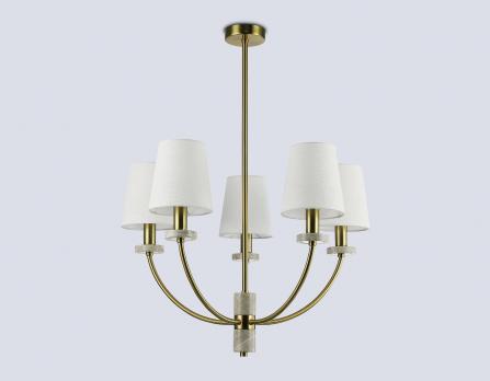 Светильник на штанге LH75351/5 SB/WH бронза/белый E14*5 max 40W D630*780 Ambrella light
