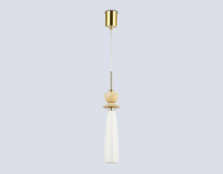 Светильник подвесной LH75365 GD/WH золото/белый G9 max 28W D70*1490 Ambrella light