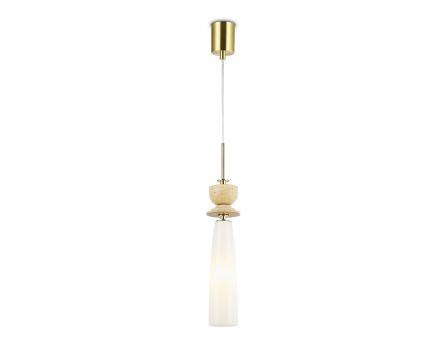 Светильник подвесной LH75365 GD/WH золото/белый G9 max 28W D70*1490 Ambrella light