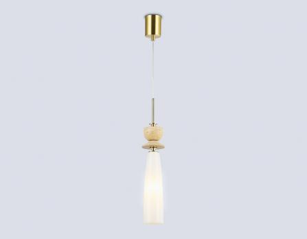 Светильник подвесной LH75365 GD/WH золото/белый G9 max 28W D70*1490 Ambrella light