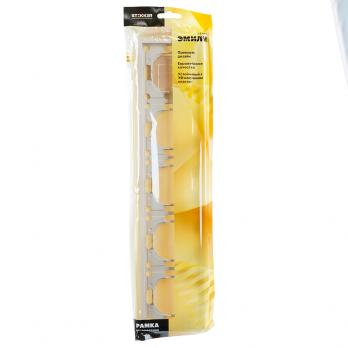 Рамка STEKKER, PFR00-5005-08 5-местная, серия Эмили, кашемир, soft touch