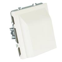 Кабельный вывод ( механизм), Stekker, серия Эмили, белый фарфор, soft-touch, RST00-5119-01