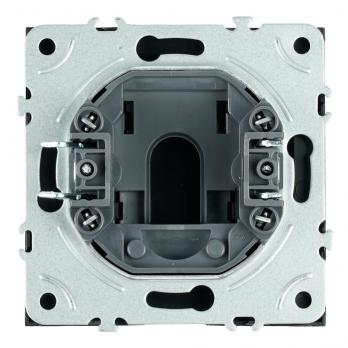 Кабельный вывод ( механизм), Stekker, серия Эмили, черный уголь, soft-touch, RST00-5119-01
