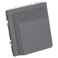 Кабельный вывод ( механизм), Stekker, серия Эмили, платиново-серый, soft-touch, RST00-5119-10
