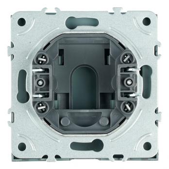 Кабельный вывод ( механизм), Stekker, серия Эмили, платиново-серый, soft-touch, RST00-5119-10
