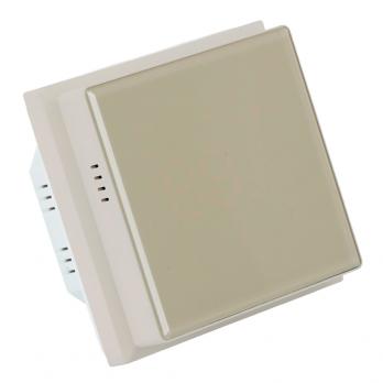 Терморегулятор Wi-Fi (механизм), STEKKER, 250В, 3500Вт, серия Эмили, RSW00-5119-08, кашемир, soft touch