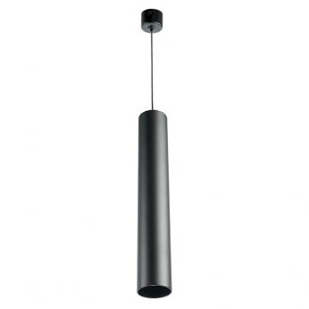 Светильник потолочный Feron ML1038 Barrel levitation на подвесе MR11 35W 230V, черный 40*250
