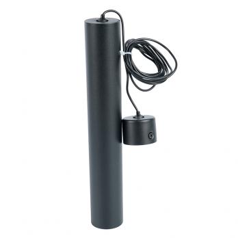 Светильник потолочный Feron ML1038 Barrel levitation на подвесе MR11 35W 230V, черный 40*250