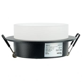 Светильник встраиваемый Feron DL509 потолочный GX53 черный