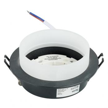 Светильник встраиваемый Feron DL509 потолочный GX53 черный