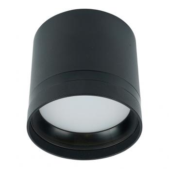 Светильник потолочный Feron HL461 Barrel 12W, 230V, GX53, черный