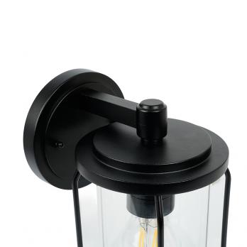 Светильник садово-парковый Feron PL791  на стену вниз 40W 220-240V E27, черный