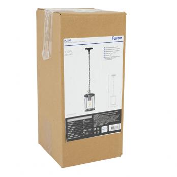 Светильник садово-парковый Feron PL795  на цепочке 100W 220-240V E27, черный