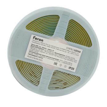 Лента светодиодная COB CCT-MIX 624SMD(2110)/ 14Вт/м 24V 5000*10*1.8мм 2700K-6500К, LS534 FERON