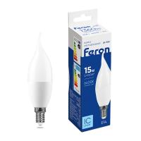 Лампа светодиодная Feron LB-980 Свеча на ветру E14 15W 175-265V 6400K