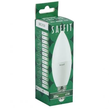 Лампа светодиодная SAFFIT SBC3720 Свеча E14 20W 230V 4000K