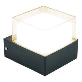 Светильник уличный светодиодный Feron DH2401-P, 5W, 360Lm, 3000K, черный, пластик 53389