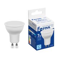 Лампа светодиодная Feron LB-26 GU10 7W 6400K
