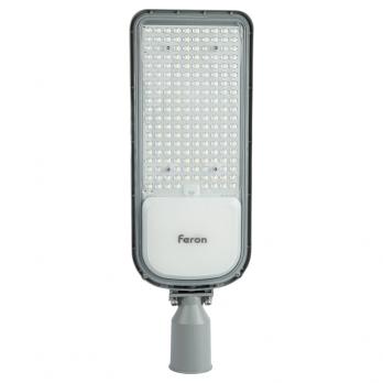 Светодиодный уличный консольный светильник Feron SP3050 150W 5000K 230V, серый