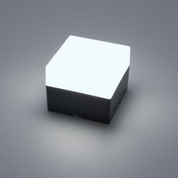 Светильник светодиодный Feron AL4021 IP20 3W 6500К, пластик, черный 50*50*55мм