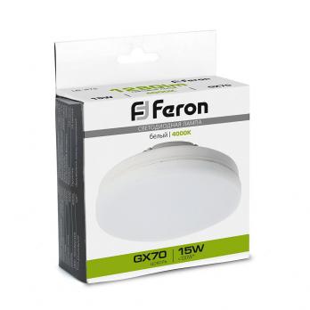 Лампа светодиодная Feron LB-472 GX70 15W 4000K