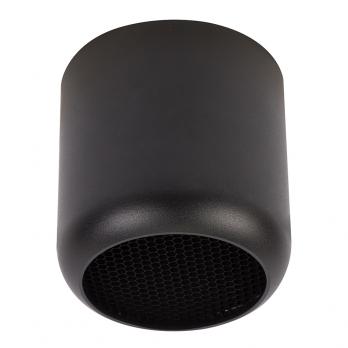 Светильник потолочный Feron HL365 Barrel ECHO 12W, 230V, GX53, чёрный, с антибликовой сеточкой