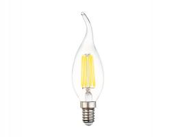 Филаментная светодиодная лампа 202214 Filament LED C37L-F 6W E14 3000K (60W) Ambrella light