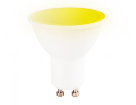 Светодиодная лампа MR16 с голосовым управлением и RGB подсветкой 207500 Smart LED MR16 5W+RGB 3000K-6400K 220-240V Ambrella light