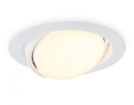 Светильник встраиваемый G10122 WH белый GX53 max 12W D120*48 Ambrella light