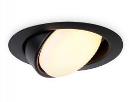 Светильник встраиваемый G10123 BK черный GX53 max 12W D120*48 Ambrella light