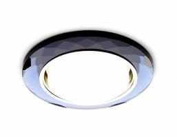 Встраиваемый точечный светильник GX53 G8077 BK хром/тонированный GX53 Ambrella light