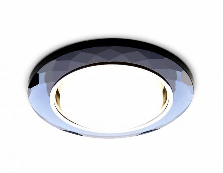 Встраиваемый точечный светильник GX53 G8077 BK хром/тонированный GX53 Ambrella light