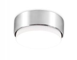 Накладной точечный светильник G102 СH хром GX53 D82*25 Ambrella light