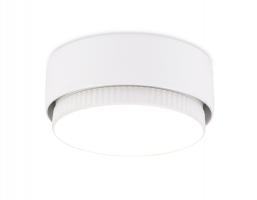 Накладной точечный светильник G102 WH белый GX53 D82*25 Ambrella light