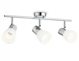 Настенно-потолочный спот TR3965/3 CH/FR хром/белый матовый E27*3 max 460*82*200 Ambrella light