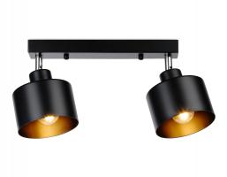 Настенно-потолочный спот в стиле лофт TR8142/2 BK черный E27*2 max 40W 340*120*180 Ambrella light