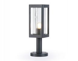 Светильник уличный ландшафтный ST2409 GR/CL серый/прозрачный IP54 E27 max 40W 110*110*350 Ambrella light