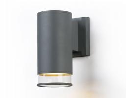 Светильник уличный настенный архитектурный ST3818 GR/CL серый/прозрачный IP54 GU10 max 35W 187*90*160 Ambrella light