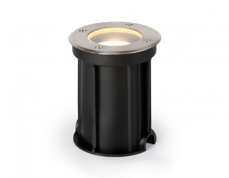 Светильник уличный в грунт ST6511 BK черный IP67 GU10 max 35W D108*135 Ambrella light