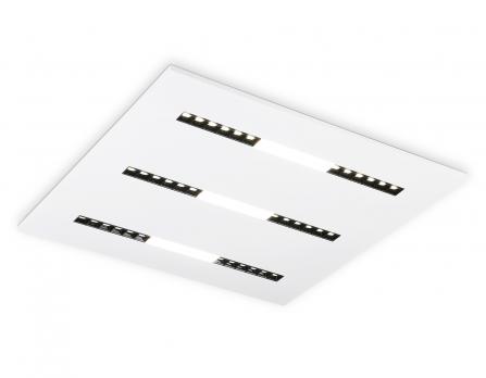Светодиодная панель в стиле техно DPS1070 WH белый 48W 4000K 175-265V IP20 4080LM 595*595*14 Ambrella light