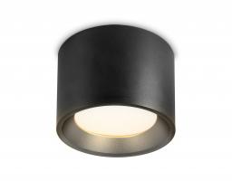 Накладной точечный светильник TN5326 BK черный GX53 D96*80 Ambrella light